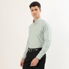 Men's Muted Sage Green Button Down Classic Formal Shirt, हल्का हरा, small image number null