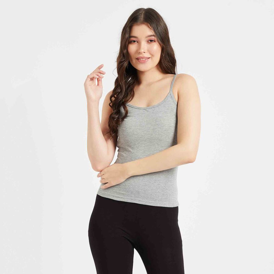 Solid Slips, Melange Light Grey, large image number null