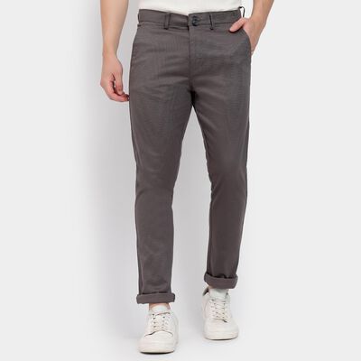 Men's Slim Fit Casual Trousers