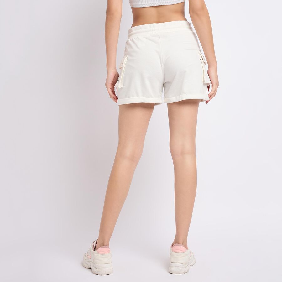 Ladies' Shorts, Off White, large