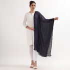 Ladies' Dupatta , Navy Blue, small image number null