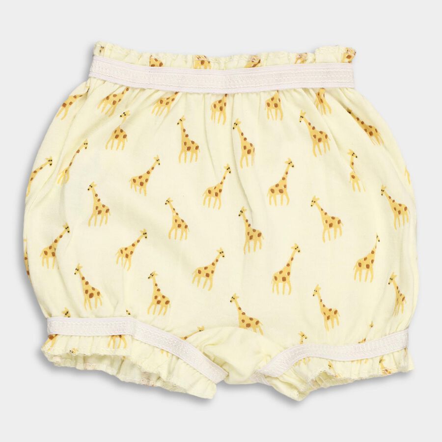 Infants' 100% Cotton Bloomer , Yellow, large