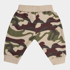 Infants Printed Pyjama, Olive, small image number null