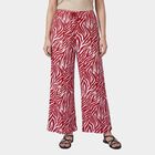 Women's Maroon Relaxed Fit Solid Pyjama, मरून, small