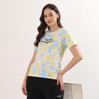 Ladies' 100% Cotton Round Neck T-Shirt, Off White, small image number null