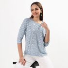 Ladies' Top, Light Blue, small