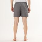 Men's Grey Cotton Printed Boxer, Dark Grey, small image number null
