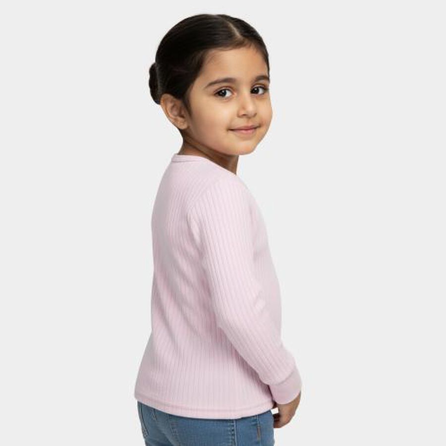 Girls' Thermal Upper, लाइलेक, large image number null