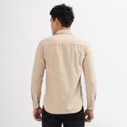 Men's 100% Cotton Casual Shirt , Beige, small image number null
