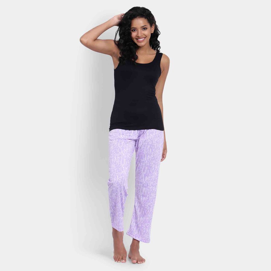 Printed Pyjama, Lilac, large image number null