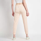Cut & Sew Joggers, Beige, small image number null