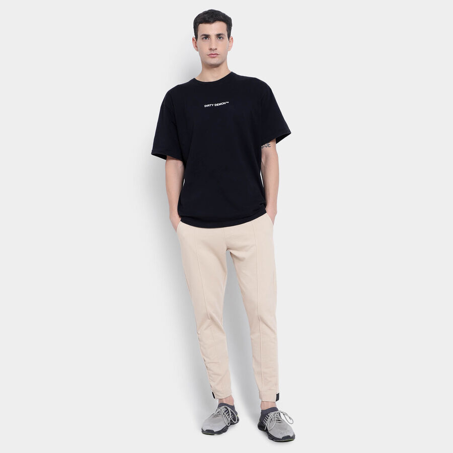 Cut & Sew Track Pants, गहरा पीला, large image number null
