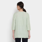 Printed 3/4Th Sleeves Kurti, Light Green, small image number null