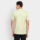 Men's 100% Cotton Collared Half Sleeves T-Shirt, हल्का हरा, small image number null