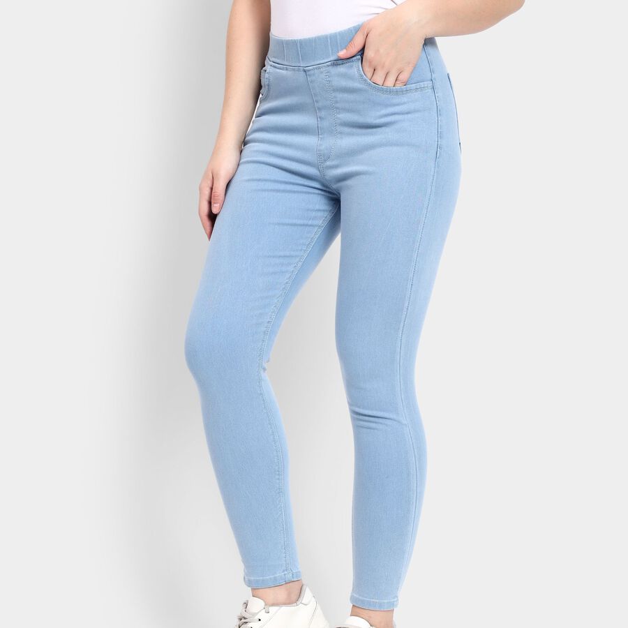 Ladies' Jeans, Ice Blue, large image number null