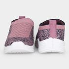 Girls' Purple Slip-On Casual Sneakers, Purple, small
