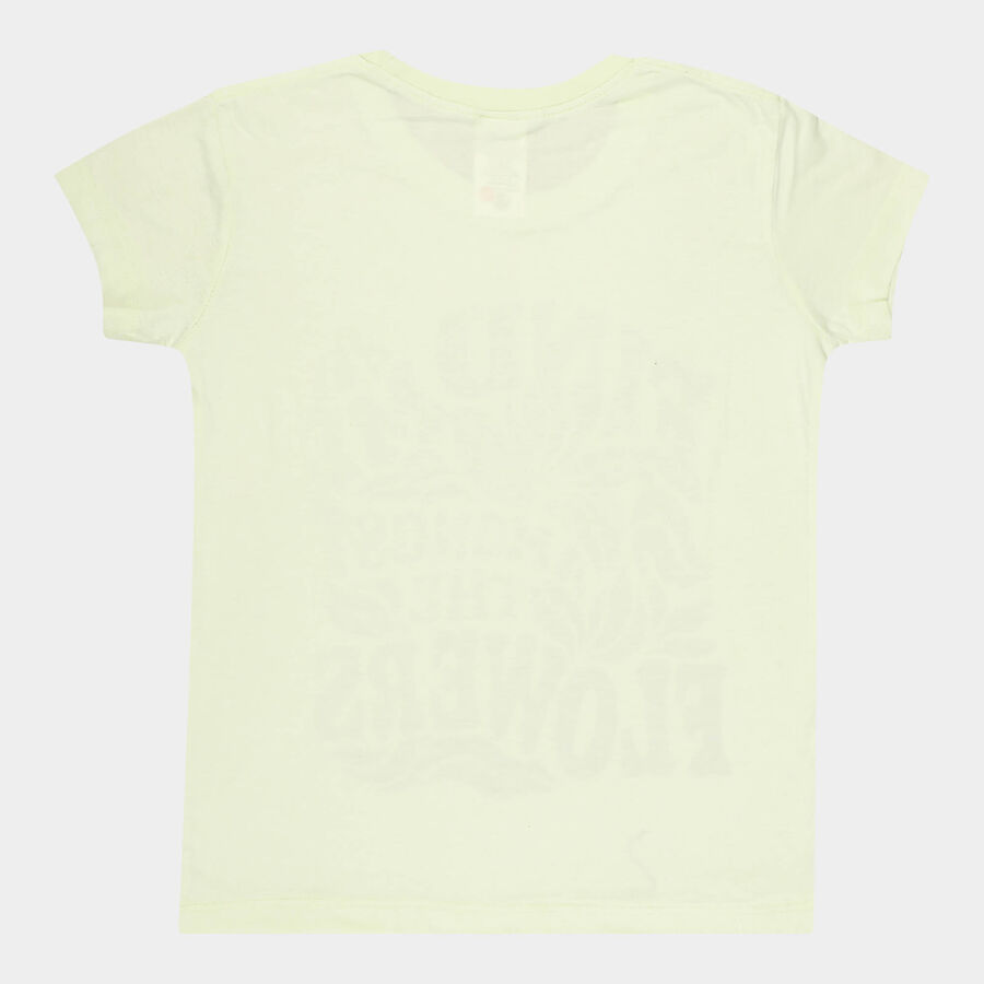 Girls T-Shirt, Light Green, large image number null