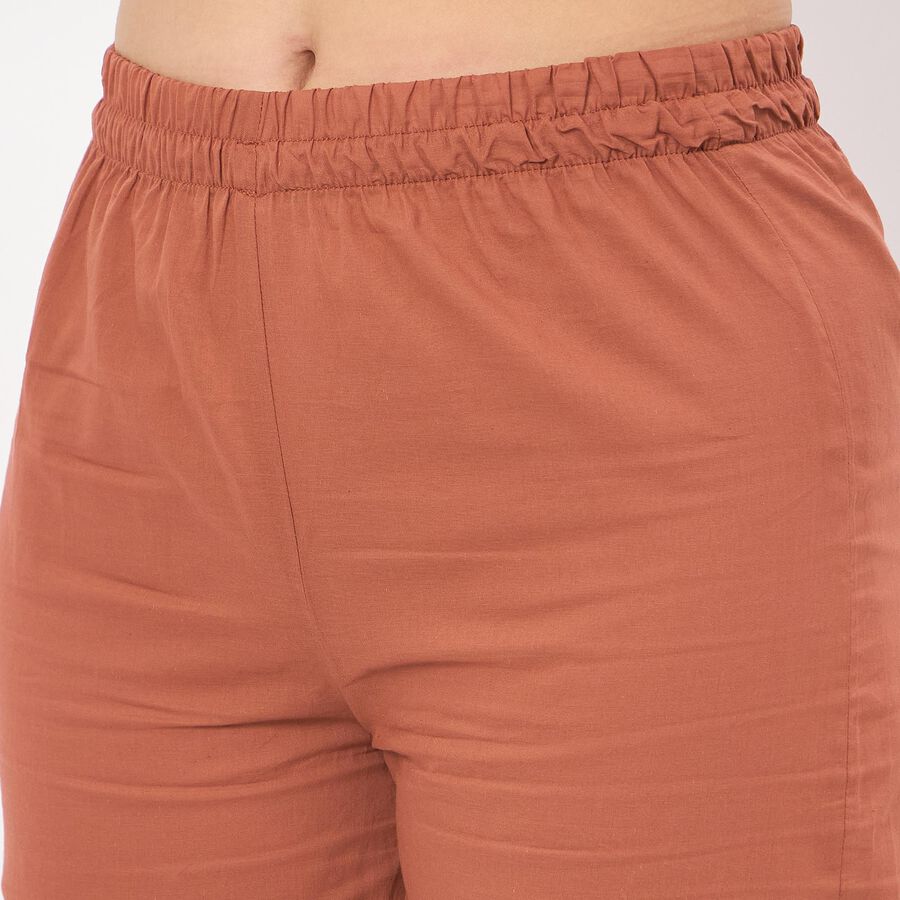 Women's Light Pink Cotton Printed Ethnic Set, हल्का गुलाबी, large