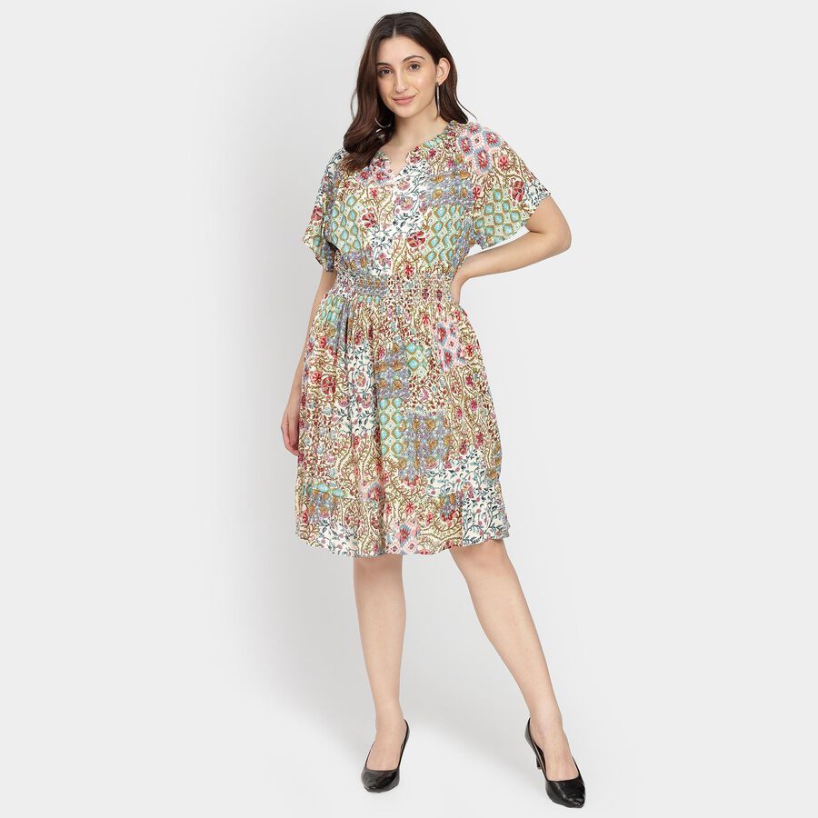 Ladies' Dress, Beige, large image number null