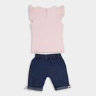 Infants' 100% Cotton Capri Set , Light Pink, small image number null
