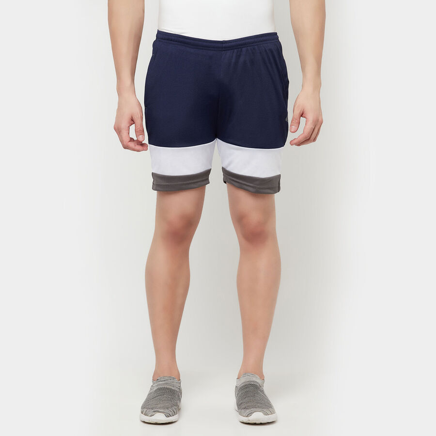 Cut & Sew Active Bermuda, Navy Blue, large image number null
