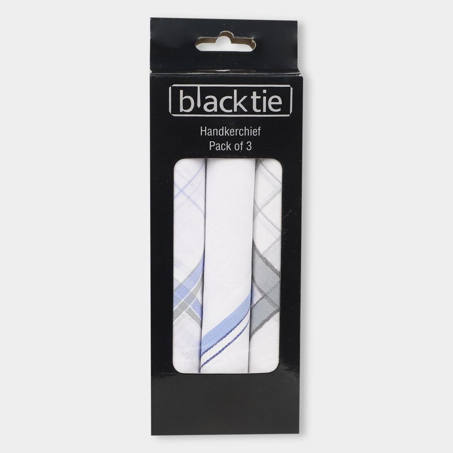 Men's Hanky, White, large