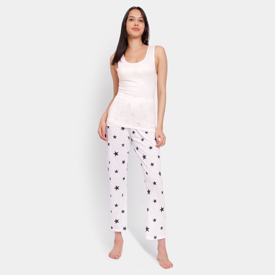 Ladies' Pyjama, White, large image number null