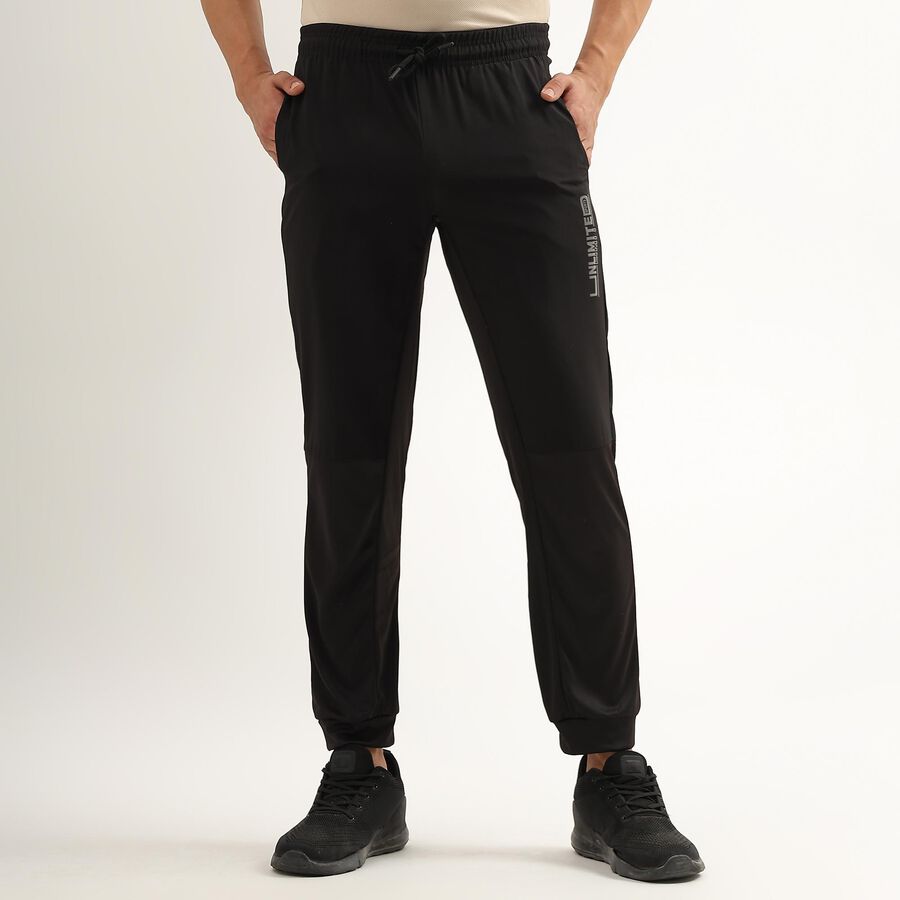 Men's Active Track Pants , Black, large image number null
