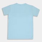 Boys' Cotton T-Shirt, Light Blue, small image number null