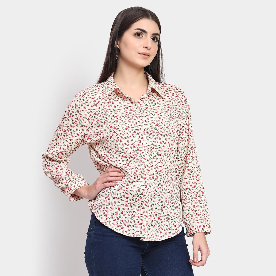 Ladies' Shirt , Off White, large image number null