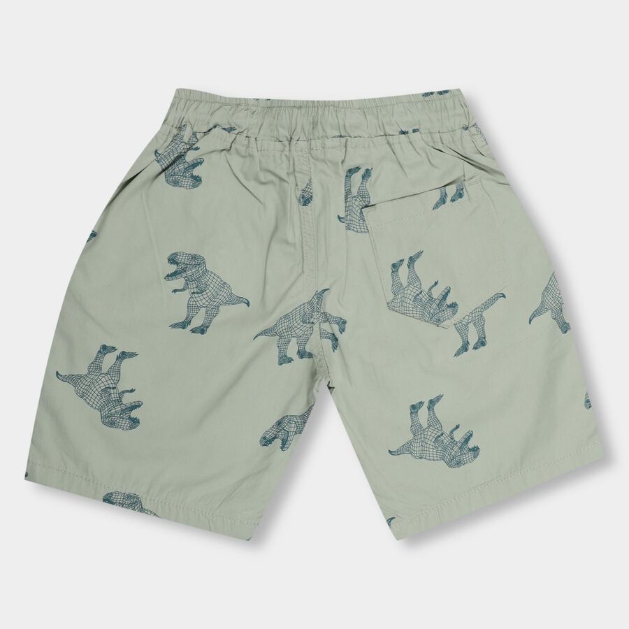 Boys' 100% Cotton Bermudas , Light Green, large image number null
