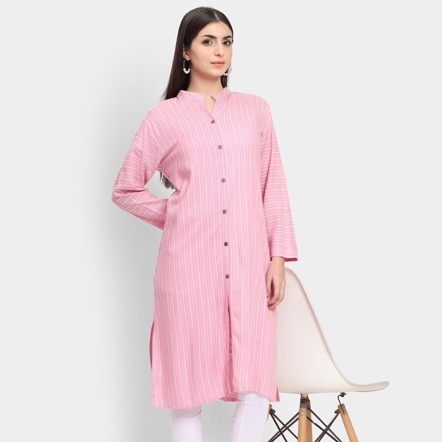 Ladies' Kurta , Pink, large image number null