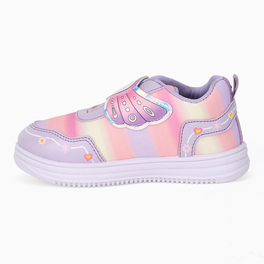 Girls' Shoes, Lilac, large image number null