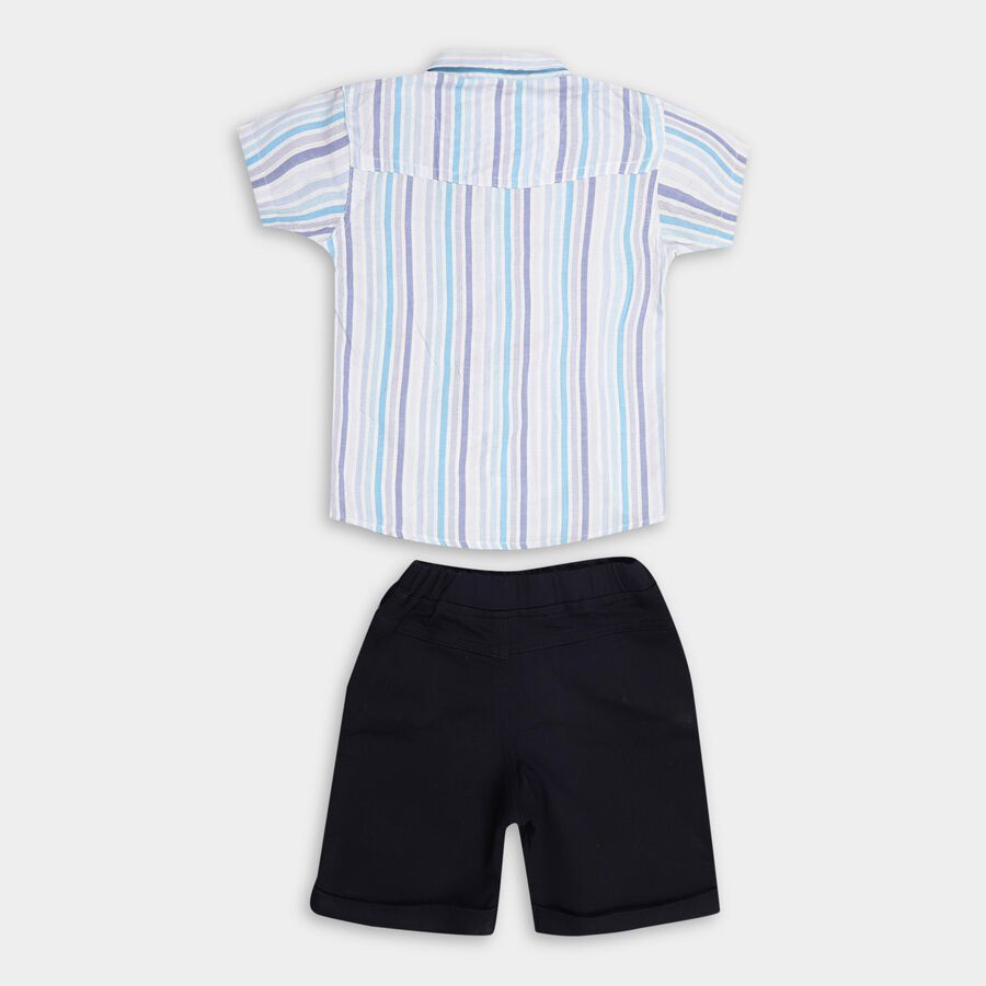 Boys' Woven Baba Suit , Light Blue, large image number null