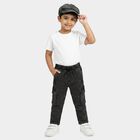 Boys' Dark Grey Relaxed Fit Cargo Jeans, Dark Grey, small