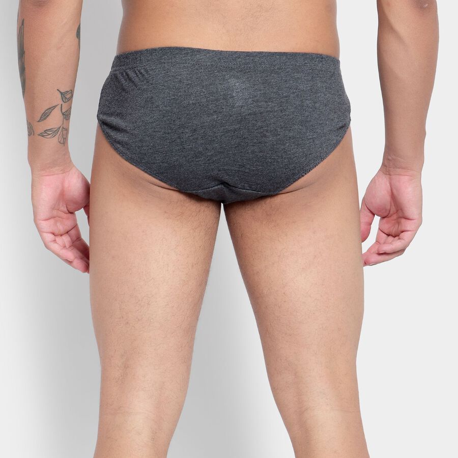 Solid Brief, Charcoal, large