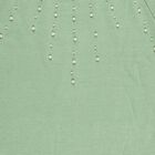 Girls' Mint Green Crew Neck Casual Pullover, Light Green, small image number null