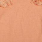 Girls' T-Shirt, Peach, small