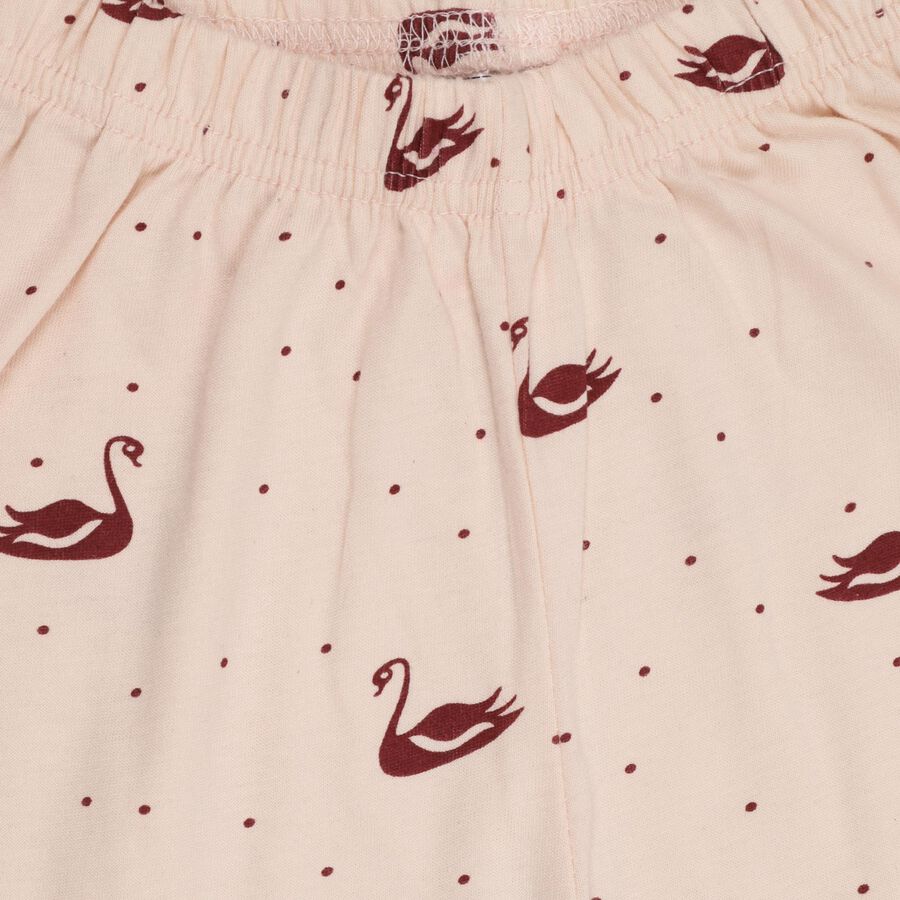Girls' Pyjama , Beige, large image number null