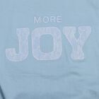 Girls Light Blue Cotton Casual T-Shirt, Light Blue, small