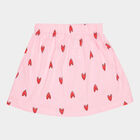 Girls All Over Print Skirt, Light Pink, small image number null