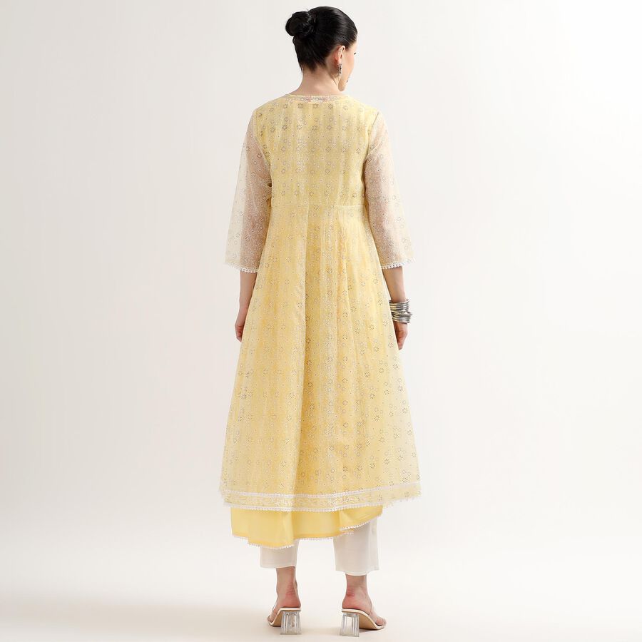Ladies' Kurta, Yellow, large image number null