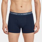 Men's Olive Green Regular Fit Solid Trunks, ओलिव, small