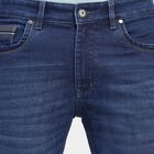Men's Slim Fit Jeans, मध्यम नीला, small image number null