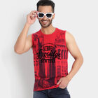 Sleeveless T-Shirt, Red, small image number null