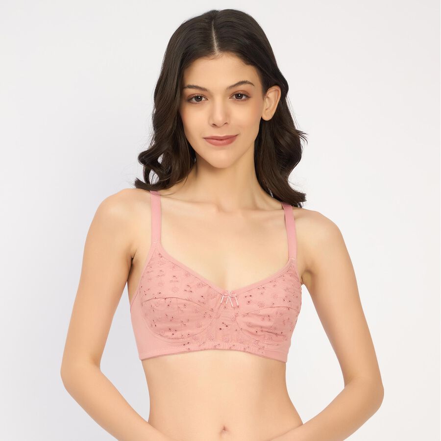 Ladies' Bra, Light Pink, large image number null
