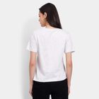 Ladies'  Crop  Top, मिश्रित हल्का ग्रे, small image number null