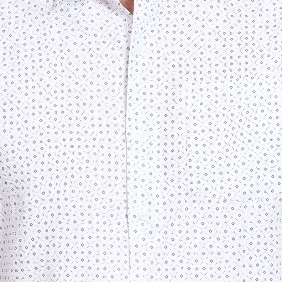 Men's Formal Shirt , White, large image number null