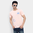 Round Neck T-Shirt, Peach, small image number null