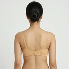 Women's Beige Padded Wired T-Shirt Bra, Beige, small